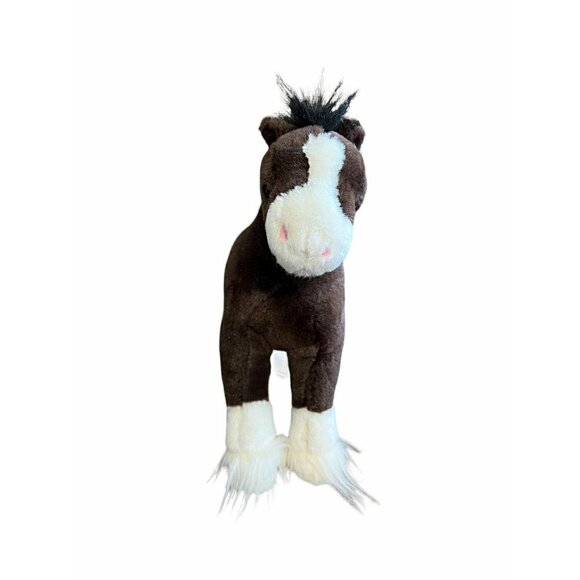 Gund Plush Horse, Pony "Dale" 12"x10", (including tail). Brown and White - Picture 6 of 7